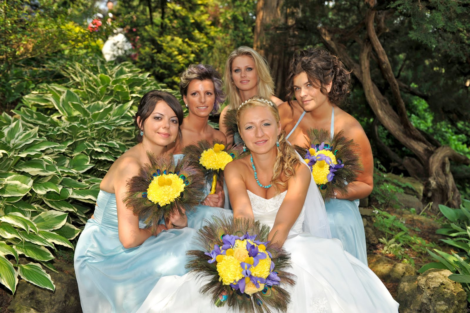 Yellow Wedding Flowers and