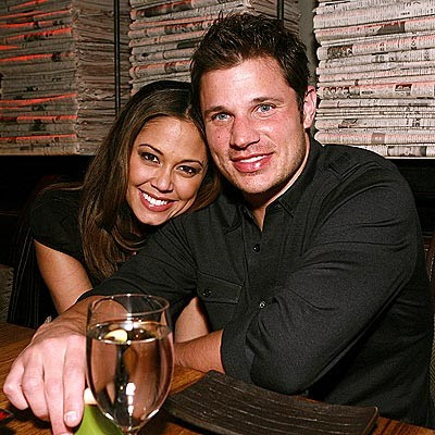 Vanessa Minnillo and Nick Lachey