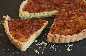 recette tarte poireau fromage bleu