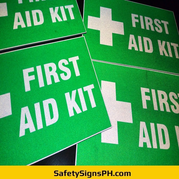 Reflective First Aid Kit Signs Philippines