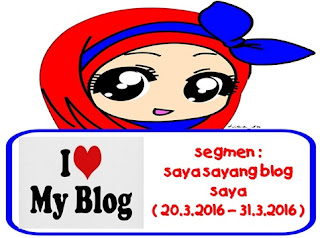 Segmen: Saya Sayang Blog Saya