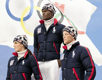 Ralph Lauren at 2010 Winter Olympics Team USA Clothing