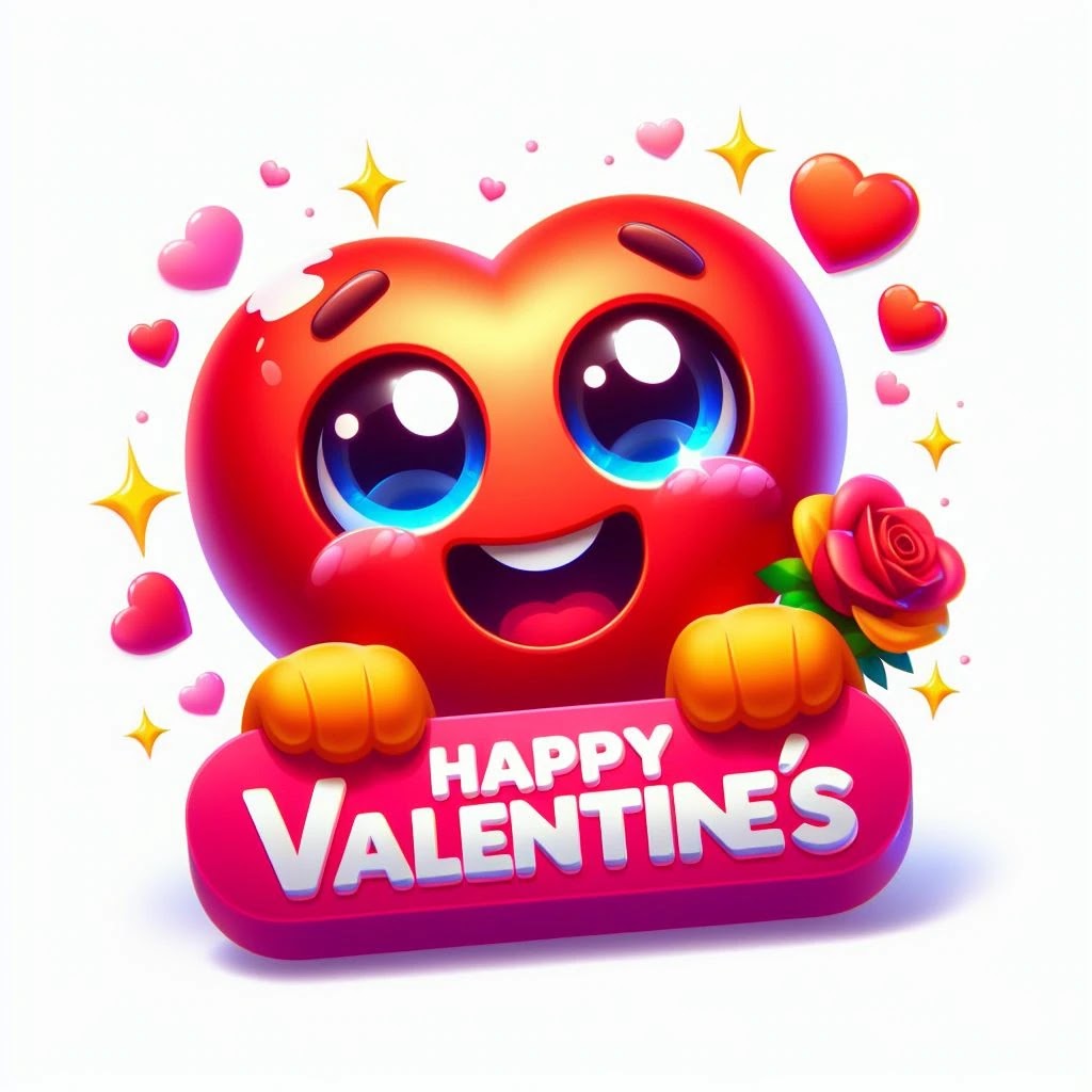 Happy Valentines Emoji