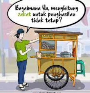 cara hitung zakat penghasilan