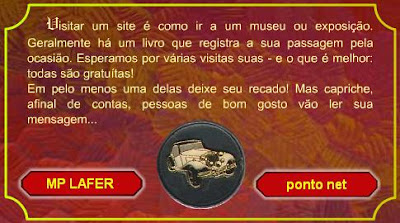 Livro de visitas do mplafer.net