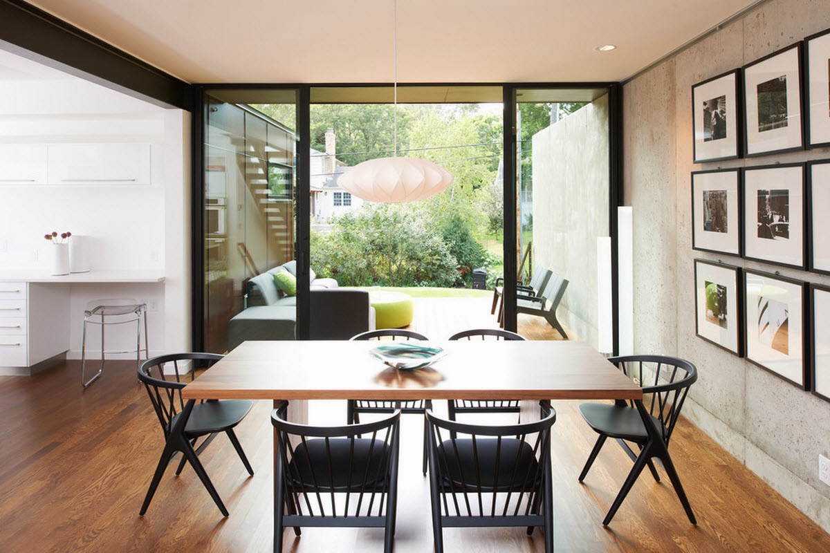 Ruang Makan Modern Dengan Dinding Kaca - Majalah Rumah