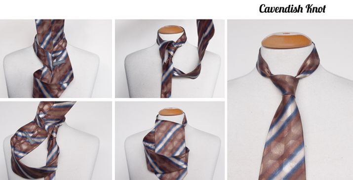 Cavendish tie knot instructions