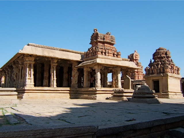 Courtyard of Bala Krishna Temple - Hampi