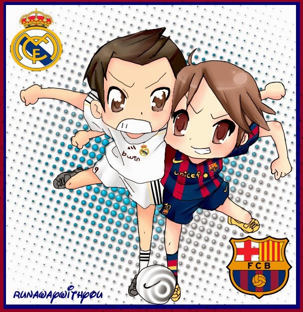 C.RONALDO VS L.MESSI VERSI ANIME  VIOTABI IMAGES