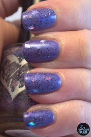 nails, nail polish, indie, indie polish, hey darling polish, cascade polish, halloween, purple, diamonds, howl