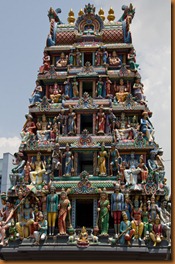 Hindu temple entrance Singapore