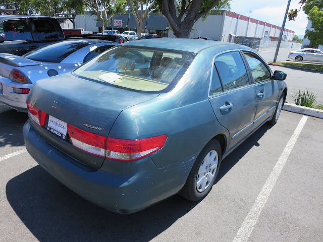 Dull looking Honda before overall paint job at Almost Everything Auto Body.