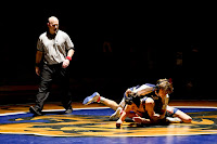 Tri-County RVTHS Wrestling in action