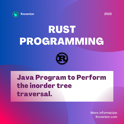 Perform the inorder tree traversal