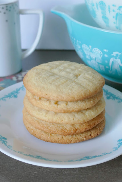 These delicious, buttery cookies are crunchy and perfectly sweet! Great for Christmas cookie exchanges, lunch boxes, snack and parties! Also tasty with buttercream frosting and sprinkles on top!