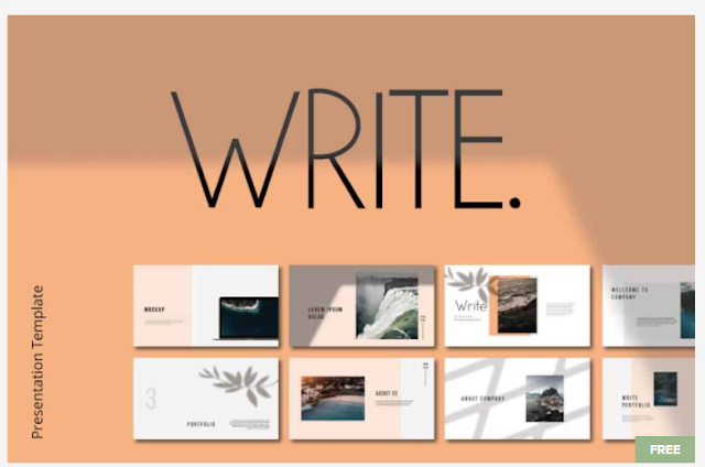 Write–Creative-Free-Keynote-Template