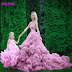 2016 Luxury Princess Long train Crystal White/Blue/Black/Red/Burgundy Cloud Designer plus size Ball gown Bridal Wedding Dresses