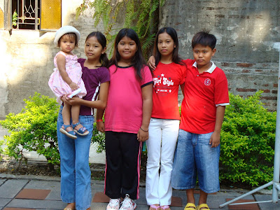 Manaoag City at the front of the Church