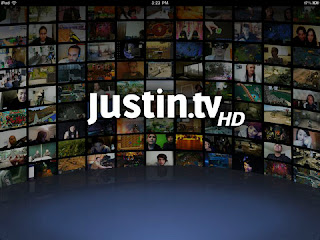 Justin.tv HD, l'app per vedere in diretta più di 3000 canali sul tuo iPad.