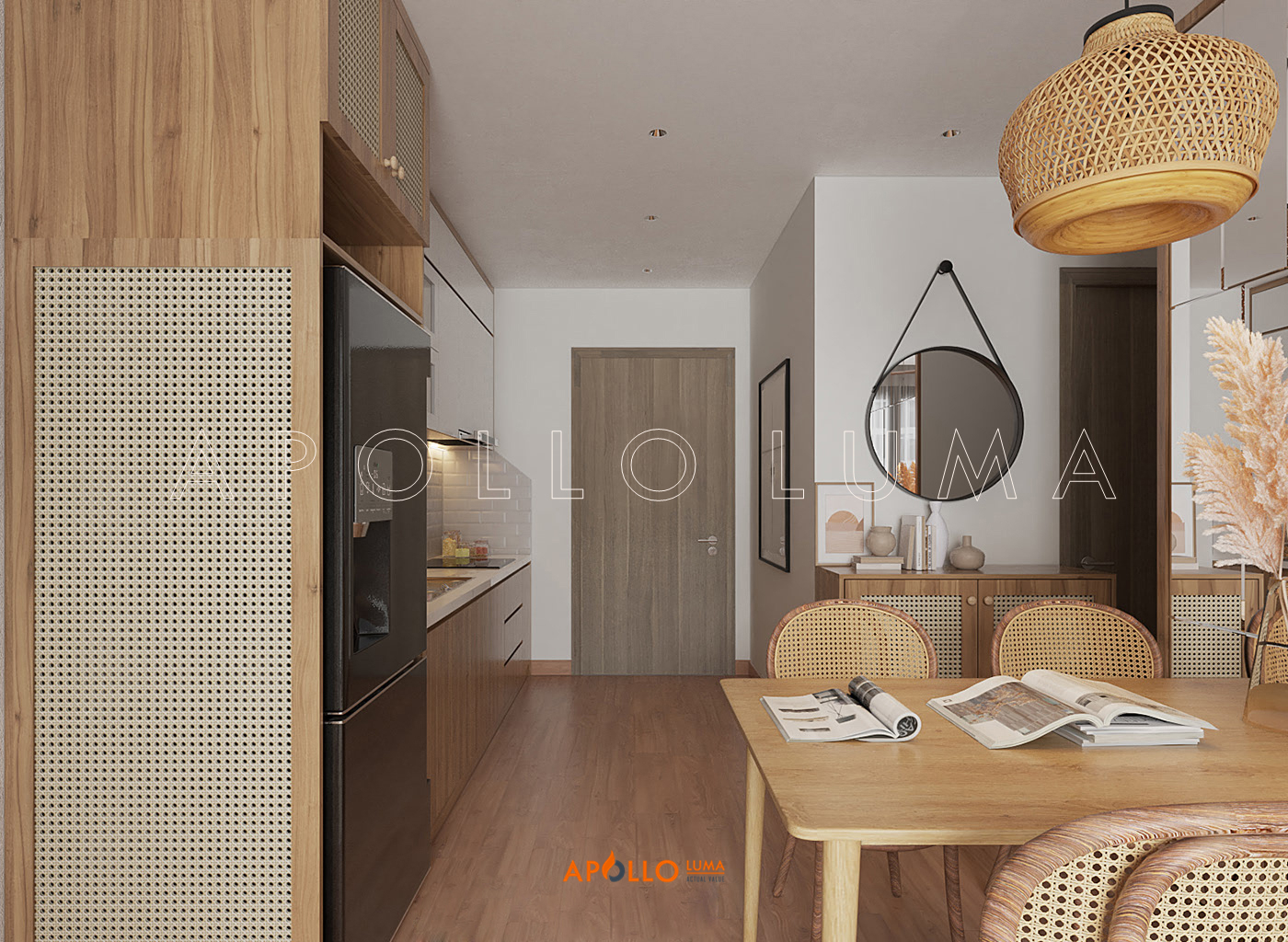 Kiến tạo nội thất căn hộ 2PN ZR1 Vinhomes Ocean Park