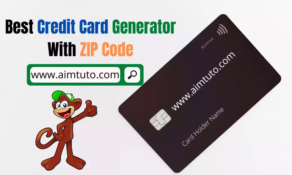 credit card generator with zip code