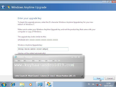 UPGRADE WINDOWS STARTER, HOME BASIC, HOME PREMIUM, PROFESIONAL KE ULTIMATE TANPA INSTALL