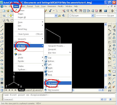 Tutorial Membuat Kusen Pintu Detail 3D Dengan Program AutoCAD