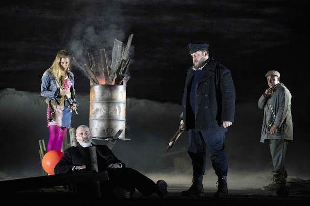 Smyth: The Wreckers - Lauren Fagan, Philip Horst, James Rutherford, Donovan SingletaryGlyndebourne Opera (Photo Richard Hubert Smith)