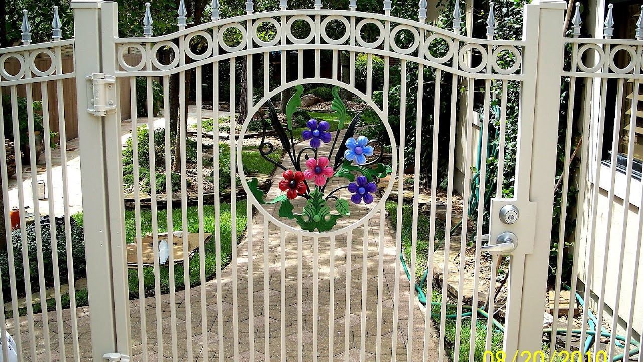Painting A Wrought Iron Fence