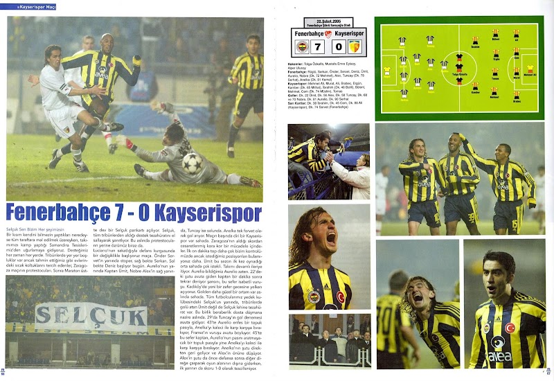 arşivden | Fenerbahçe 7-0 Kayserispor (20.02.2005) 