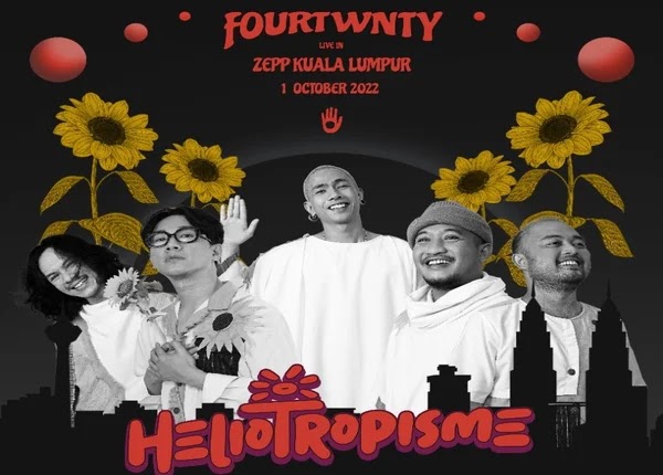 Konsert Fourtwnty Heliotropisme LIVE Di Zepp Kuala Lumpur