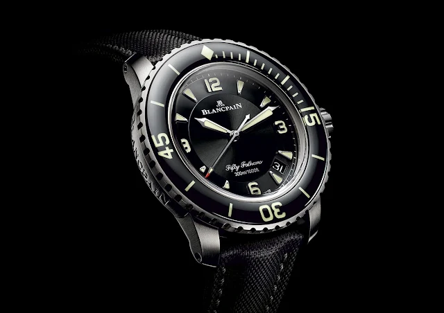 Blancpain Fifty Fathoms Automatique in titanium