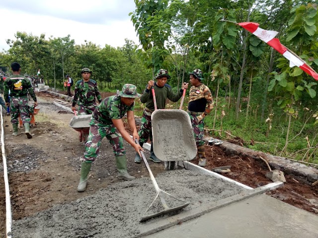 Pembangunan Rabat Beton Buka Akses Perekonomian Warga