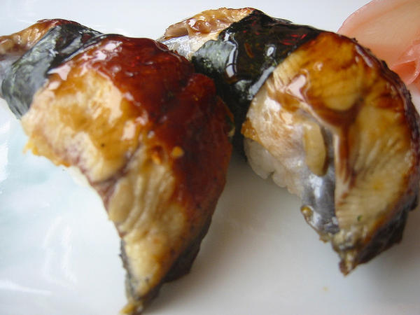 101 เมนูซูชิ ซูชิหน้าปลาอุนากิ (Unagi)