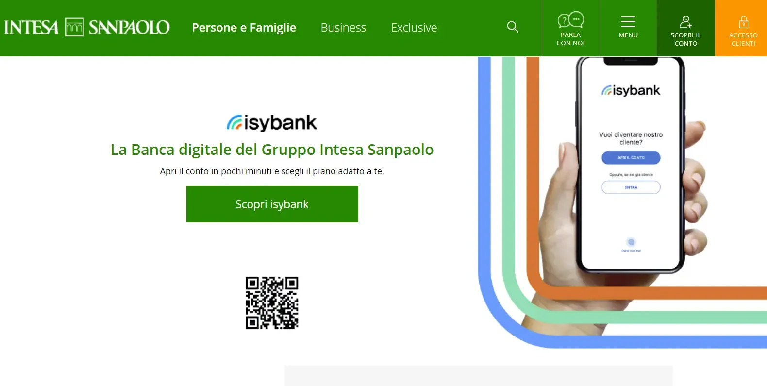 Intesa Sanpaolo e Isybank