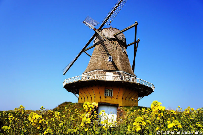 Viby Windmill Hindsholm Peninsula Denmark