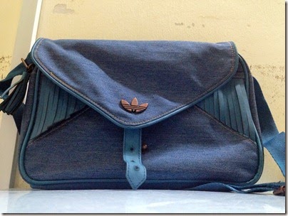 adidas Originals Denim Messenger Bag