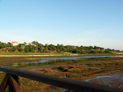 Quinta do Lago sobre a zona da marisma, Novembro 2007, © António Baeta Oliveira