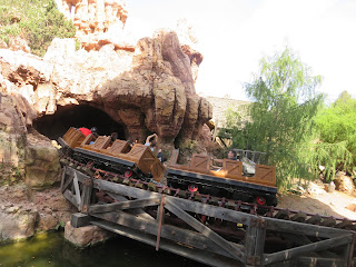 Big Thunder Mountain Railroad Tunnel Frontierland Disneyland