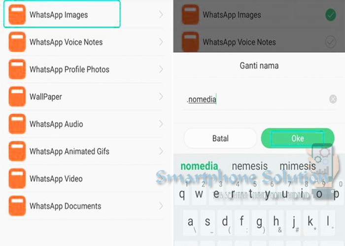 Cara Mengatasi Whatsapp Yang Otomatis Mengunduh Gambar Di Hp Android Smartphone Solution