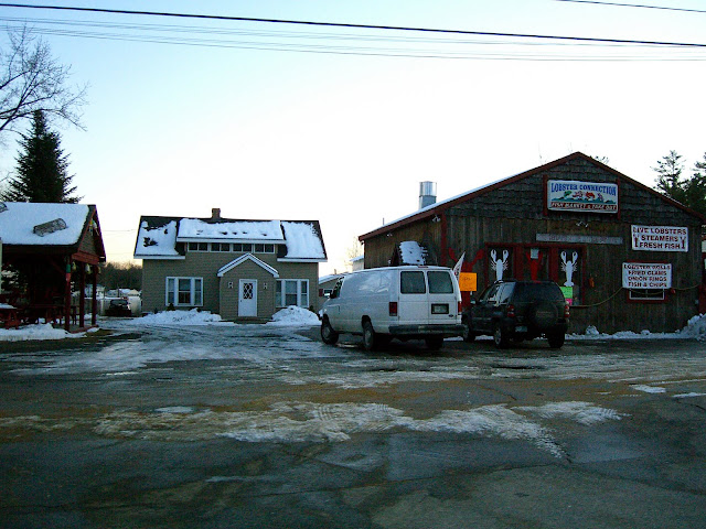 Lobster and fish shop in New Hampshire.