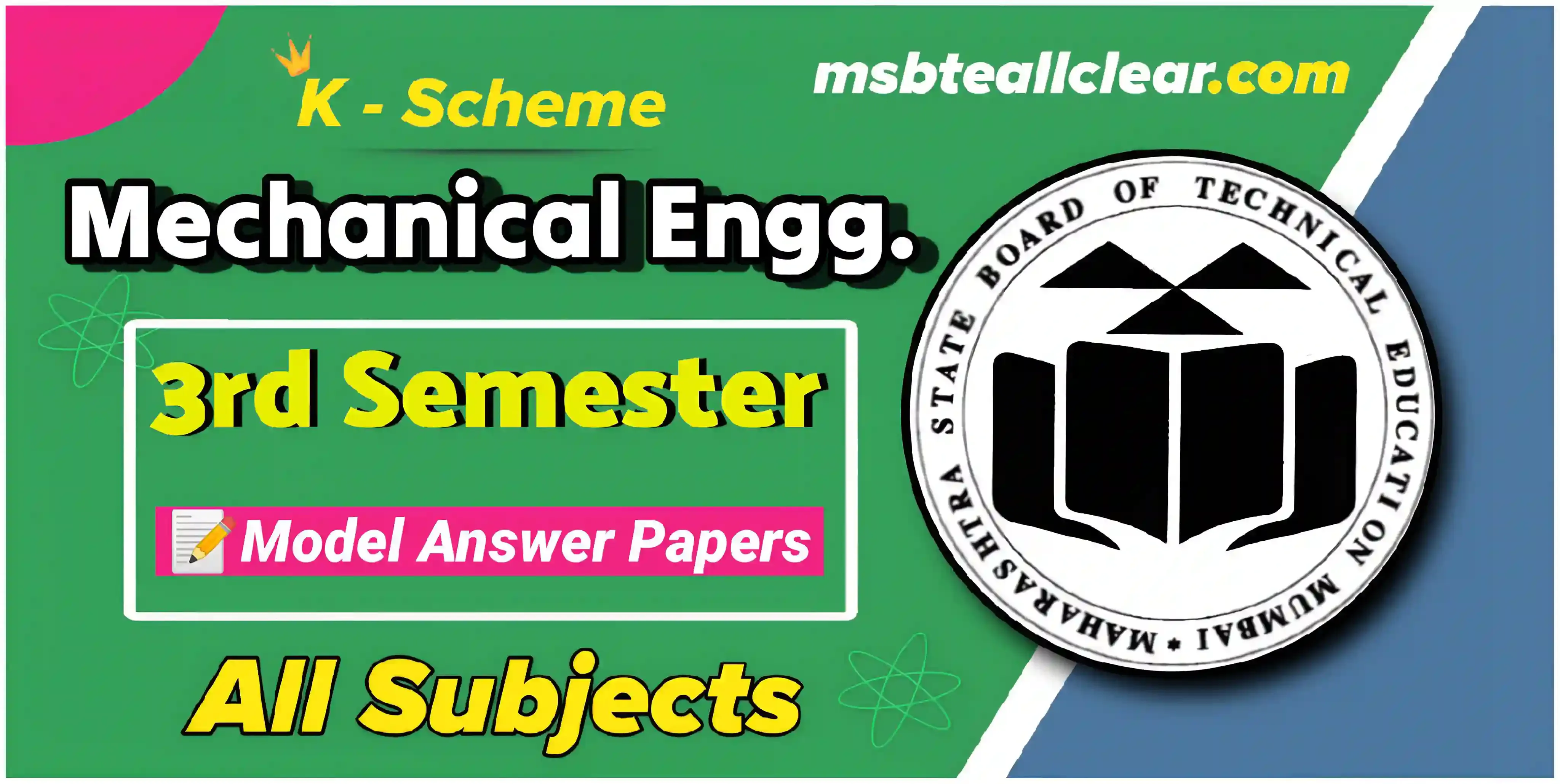 MSBTE Exam K-Scheme Model Answer Papers for 3rd Semester - MSBTE ...