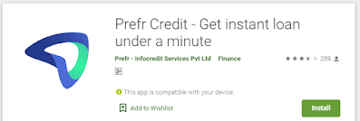 Perfr Credit Loan App - Get Instant loan under a Minute