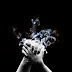 Smoke from Hands Black wallpaper HD