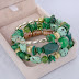 Colorful Stone Beads Multilayer Adjustable Wrap Bracelet