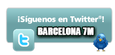 Sigue la Campaña Barcelona 7M en Twitter. Twitter/Barcelona7M