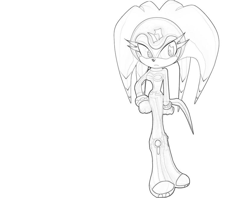 printable-shade-the-echidna-character_coloring-pages