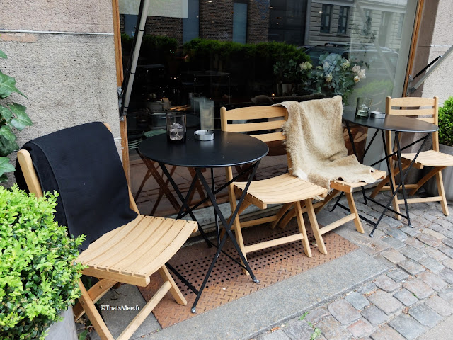 plaids terrasse café copenhague coffee shop