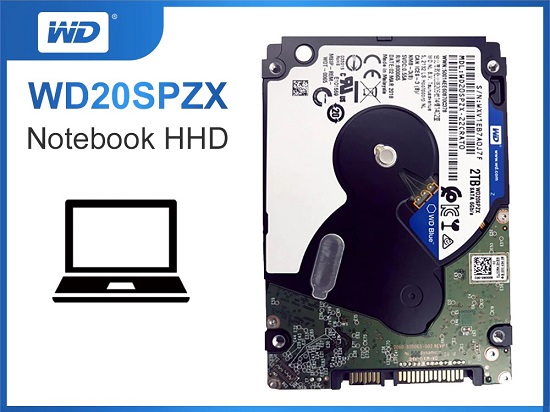 WD20SPZX Western Digital 2TB Hard Drive