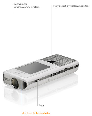 Highly Durable Projector Phone